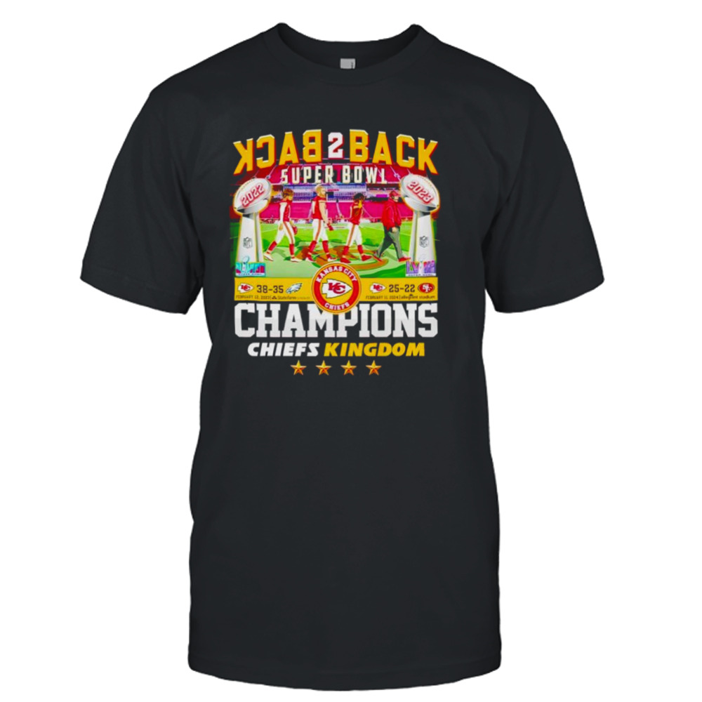 Back 2 back Super Bowl Champions Abbey Road Chiefs Kingdom shirt