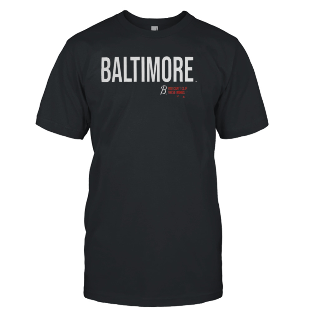 Baltimore Orioles Logo City Connect Wordmark T-Shirt