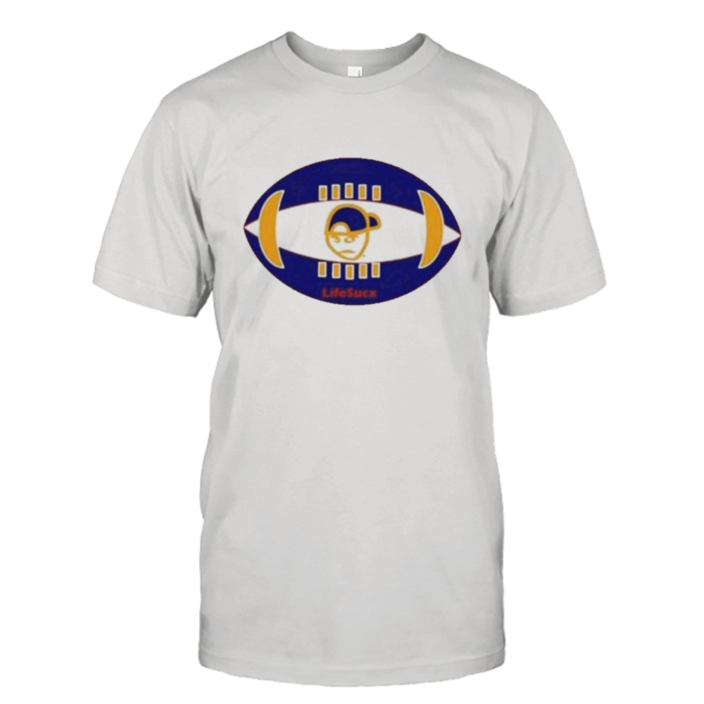 Baltimore Ravens Football LifeSucx Angry Guy T-Shirt