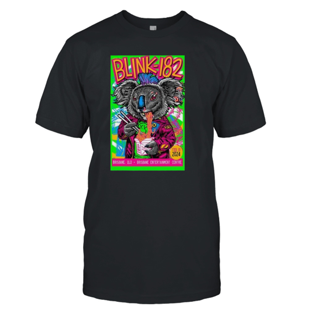 Blink-182 Feb 19 2024 Brisbane Entertainment Centre In Brisbane Shirt