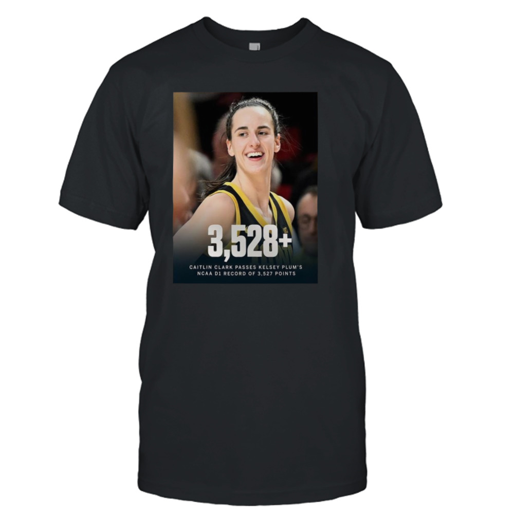 Caitlin Clark Breaks The All-time D1 Women’s Ncaa Scoring Record T-shirt