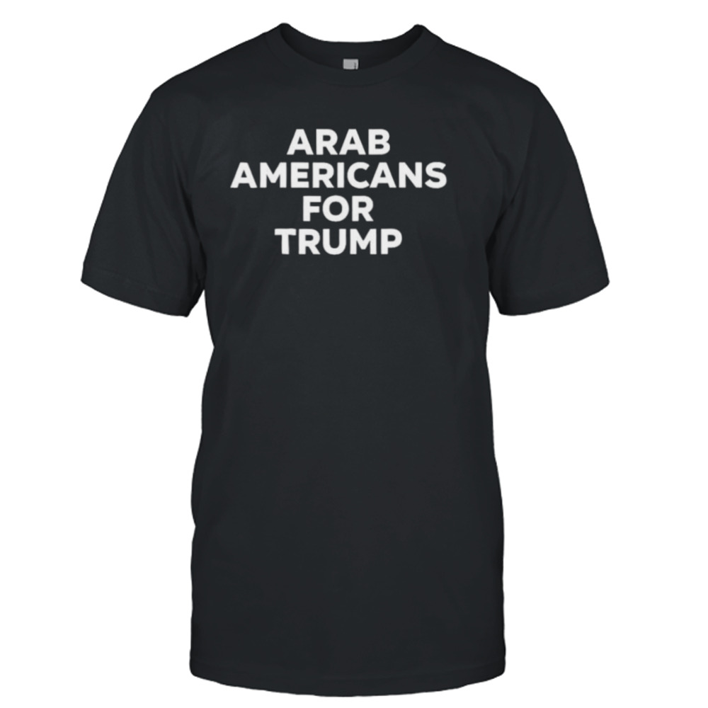 Chris Evans Arab Americans For Trump shirt