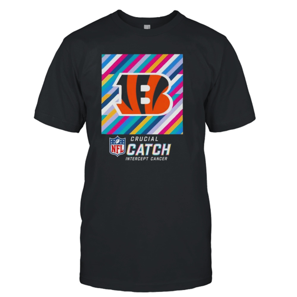 Cincinnati Bengals NFL Crucial Catch Intercept Cancer Shirt