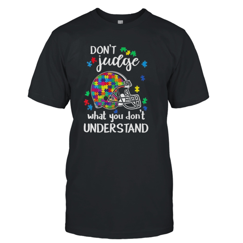 Cleveland Browns Autism Don’t Judge What You Don’t Understand Shirt