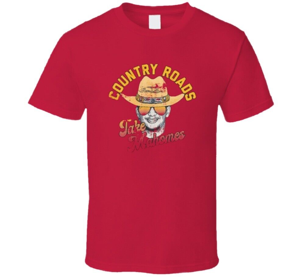 Country Roads Take Patrick Mahomes Kc Chiefs Football Fan T Shirt