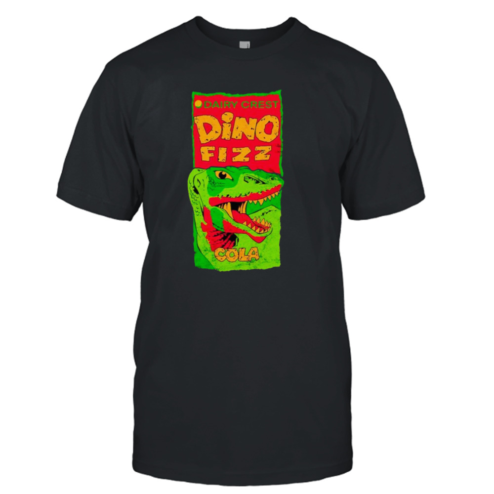 Dairy crest dino fizz cola retro shirt