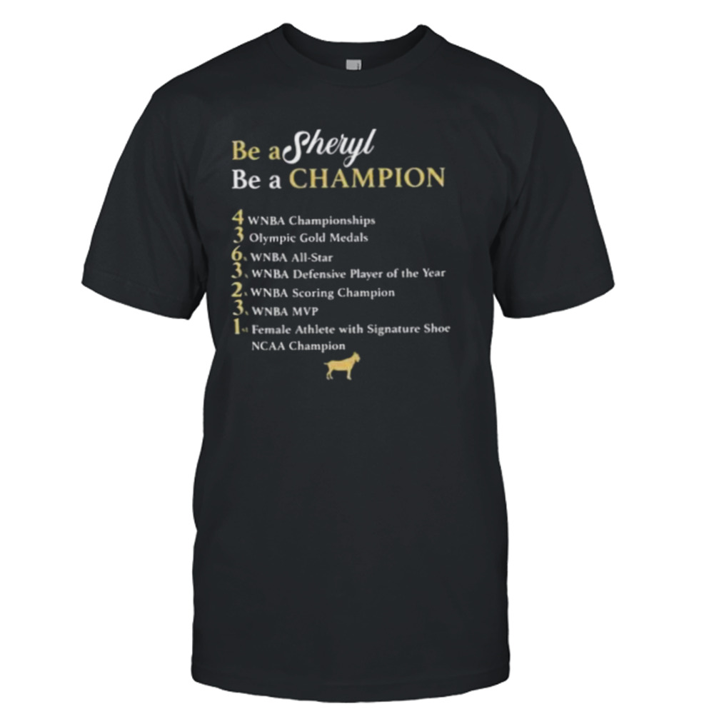 David Cloninger Be A Sheryl Be A Champion Shirt