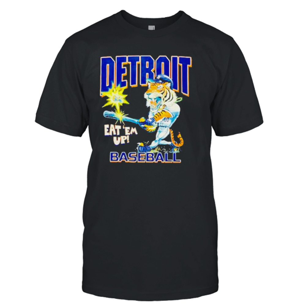 Detroit eat em up baseball shirt