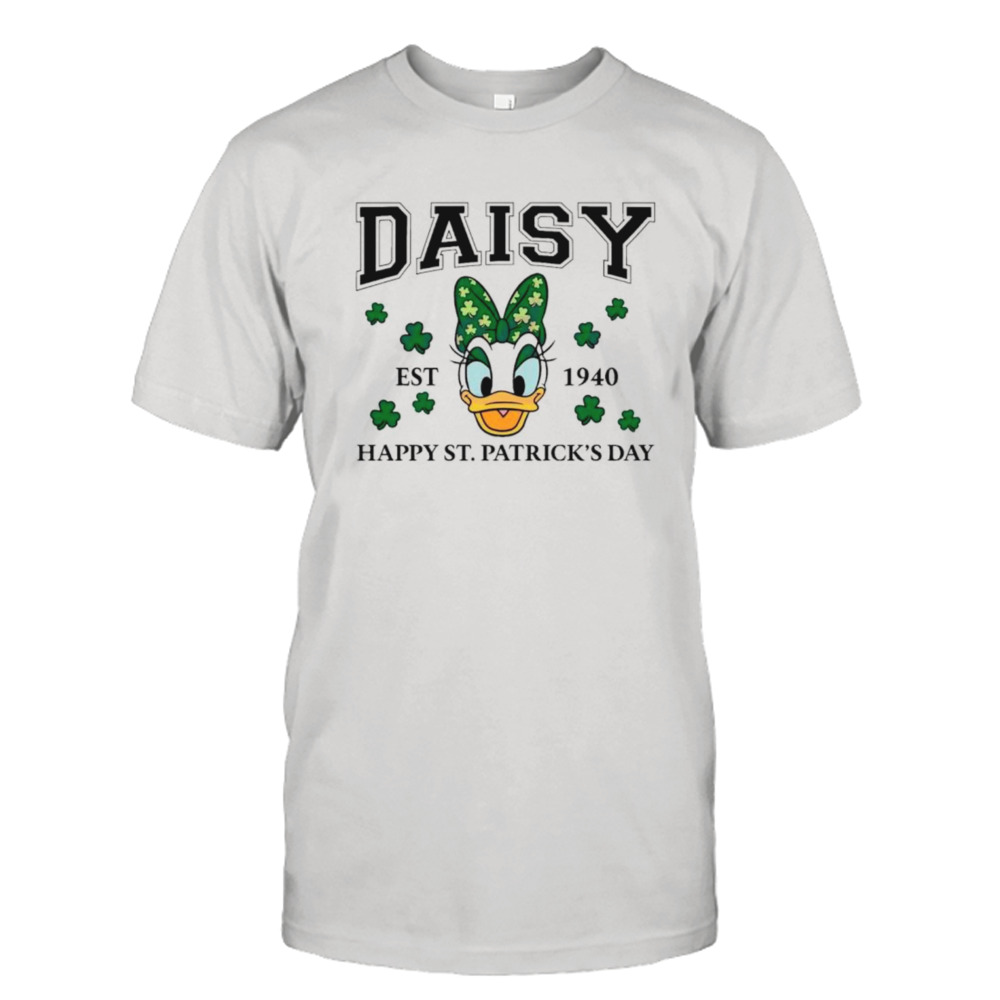 Disney Daisy happy St Patrick’s day shirt