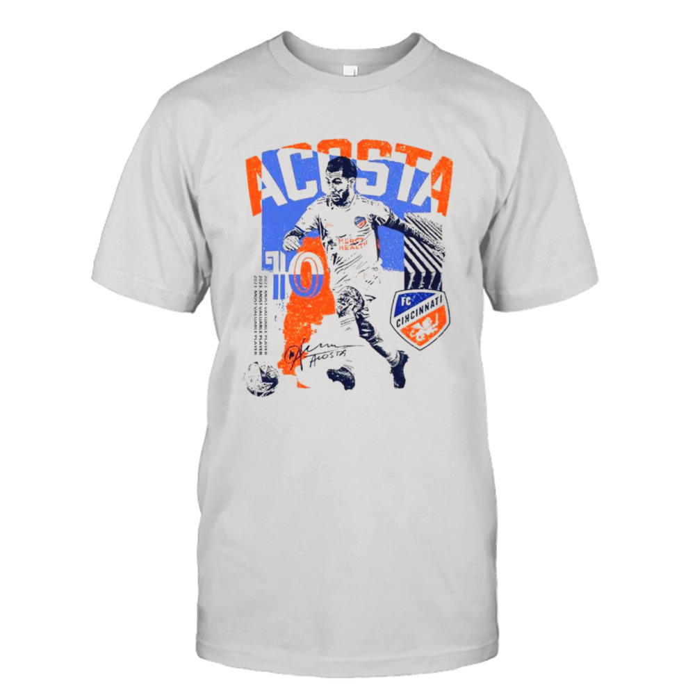 FC Cincinnati Luciano Acosta Creme De La Creme signature shirt