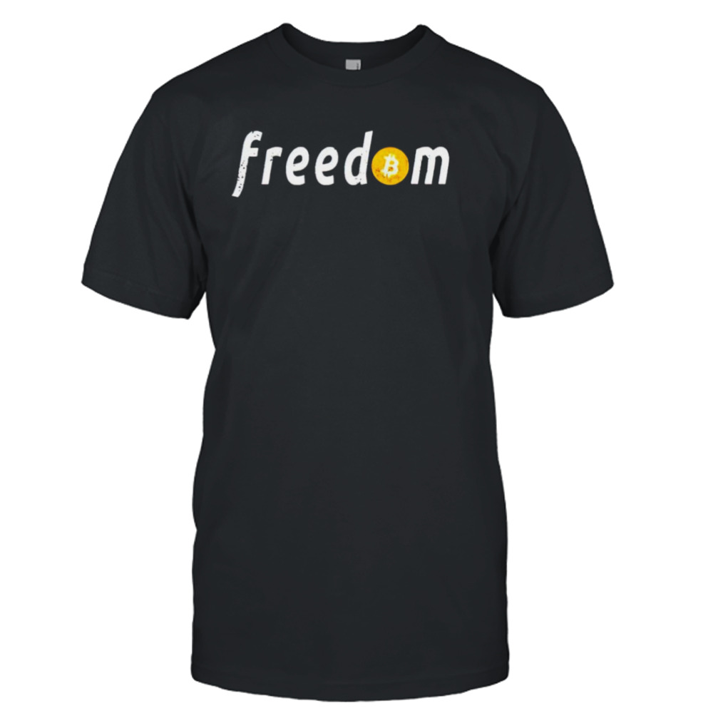 Freedom Bitcoin vintage shirt