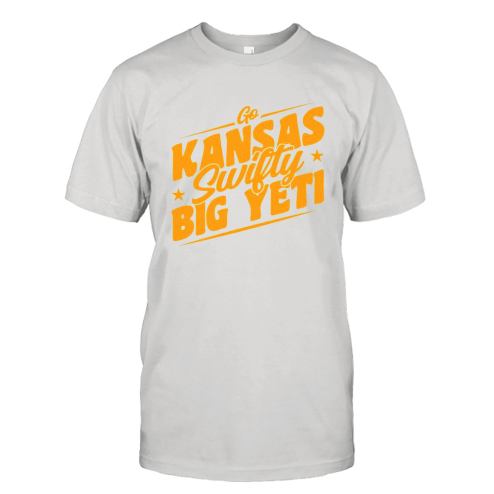 Go Kansas Swifty big yeti Chiefs football shirt