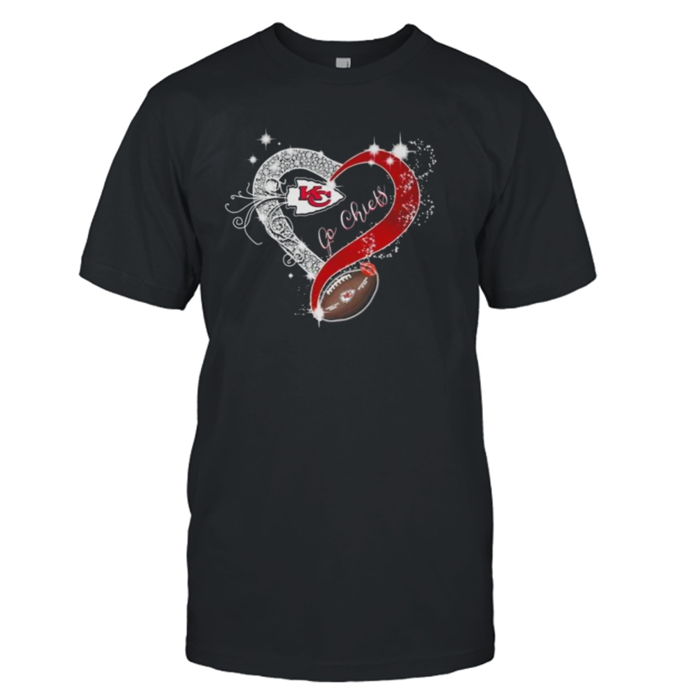 Heart Kansas City Chiefs 2024 Super Bowl Champions Go Chiefs Shirt