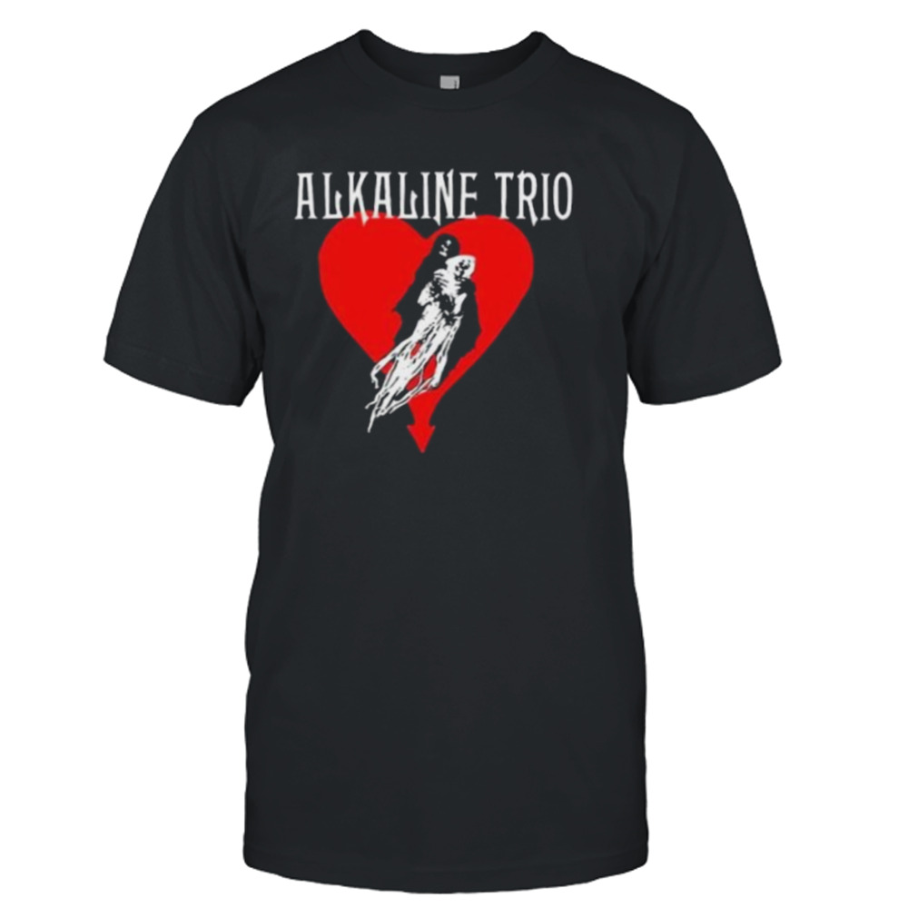 Heart Swept Alkaline Trio Shirt