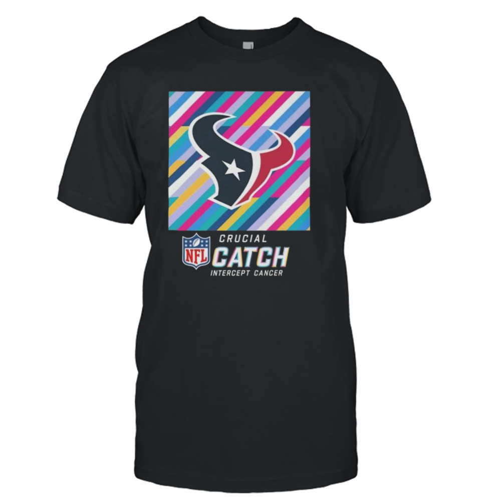 Houston Texans NFL Crucial Catch Intercept Cancer Shirt