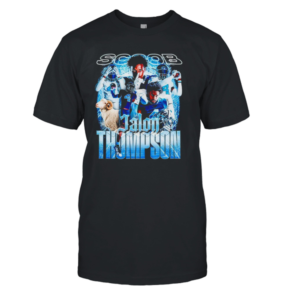 Jalon Thompson North Carolina Tar Heels football graphic poster shirt