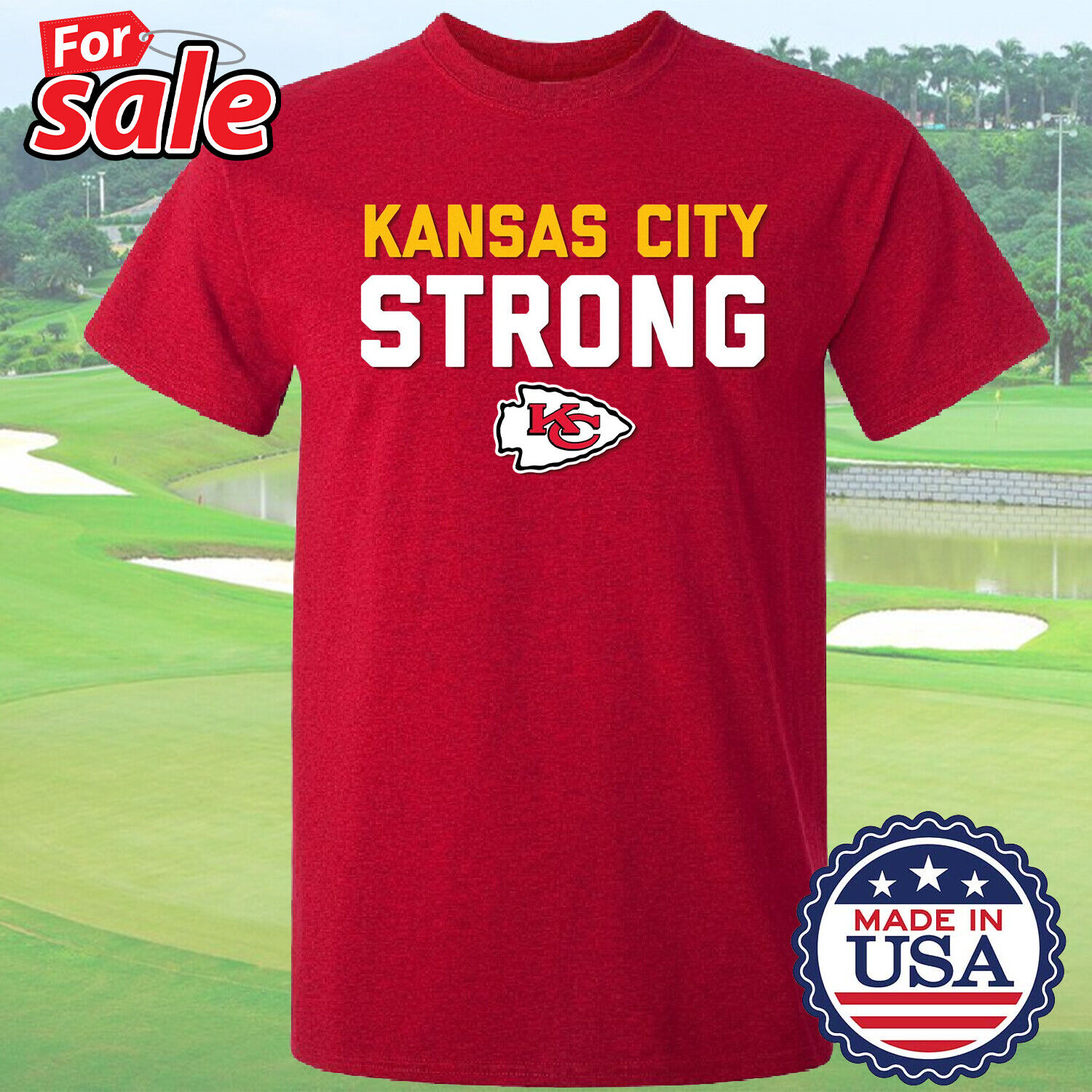 Kansas City Chiefs Kc Strong Chiefs Kingdom Super Bowl Lviii Champion T-shirt