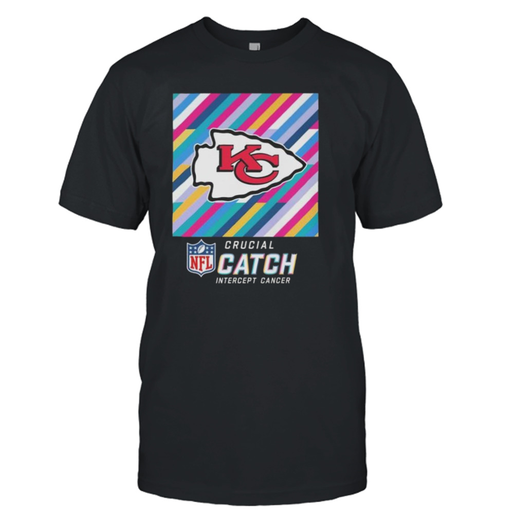 Kansas City Chiefs NFL Crucial Catch Intercept Cancer Shirt