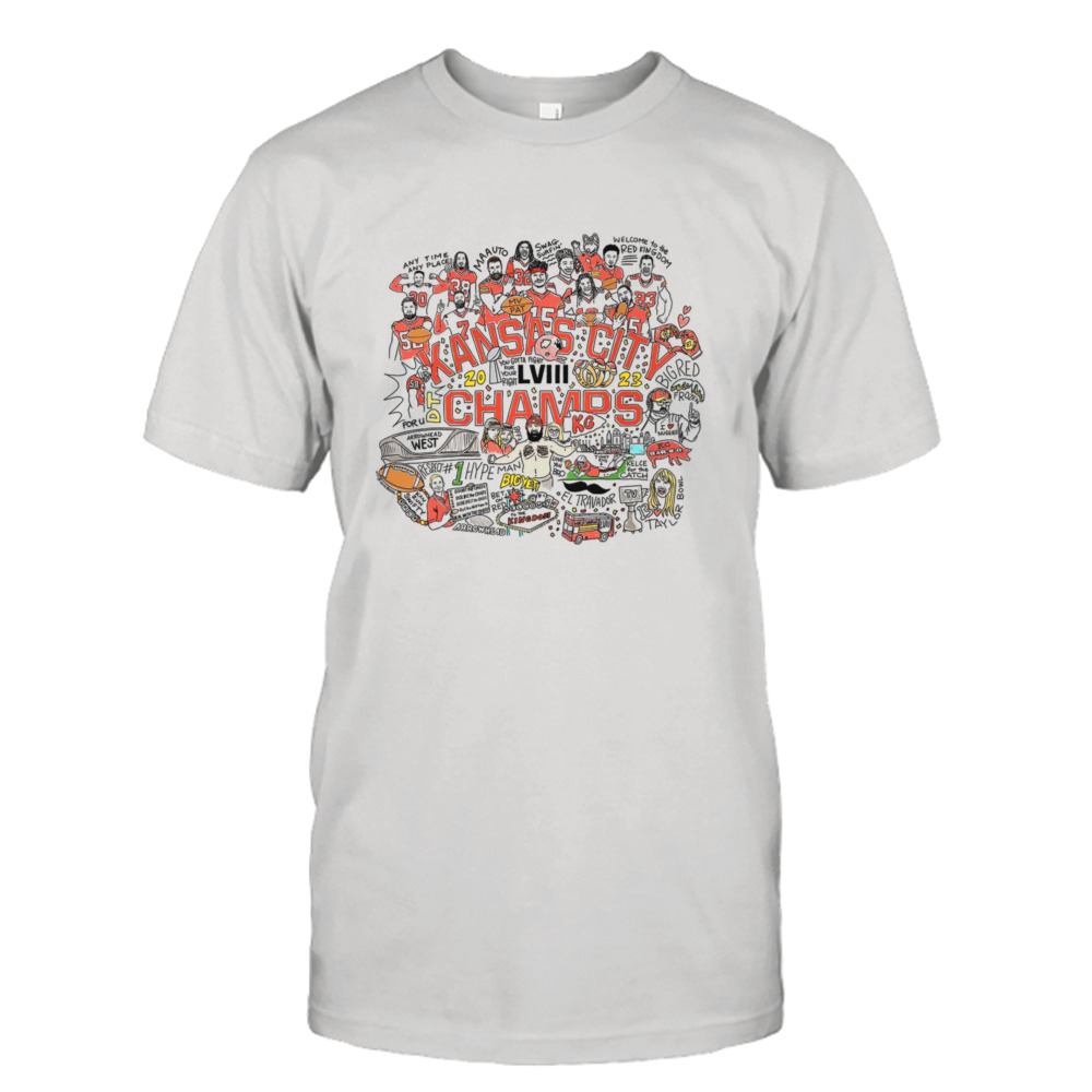 Kansas City Football 2023 Champions T Shirt