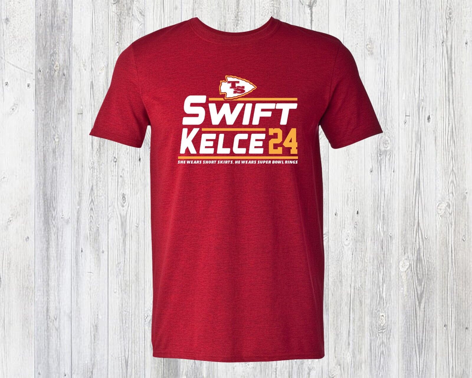 Kc Chiefs - Swift Kelce 24 - Soft Tshirt