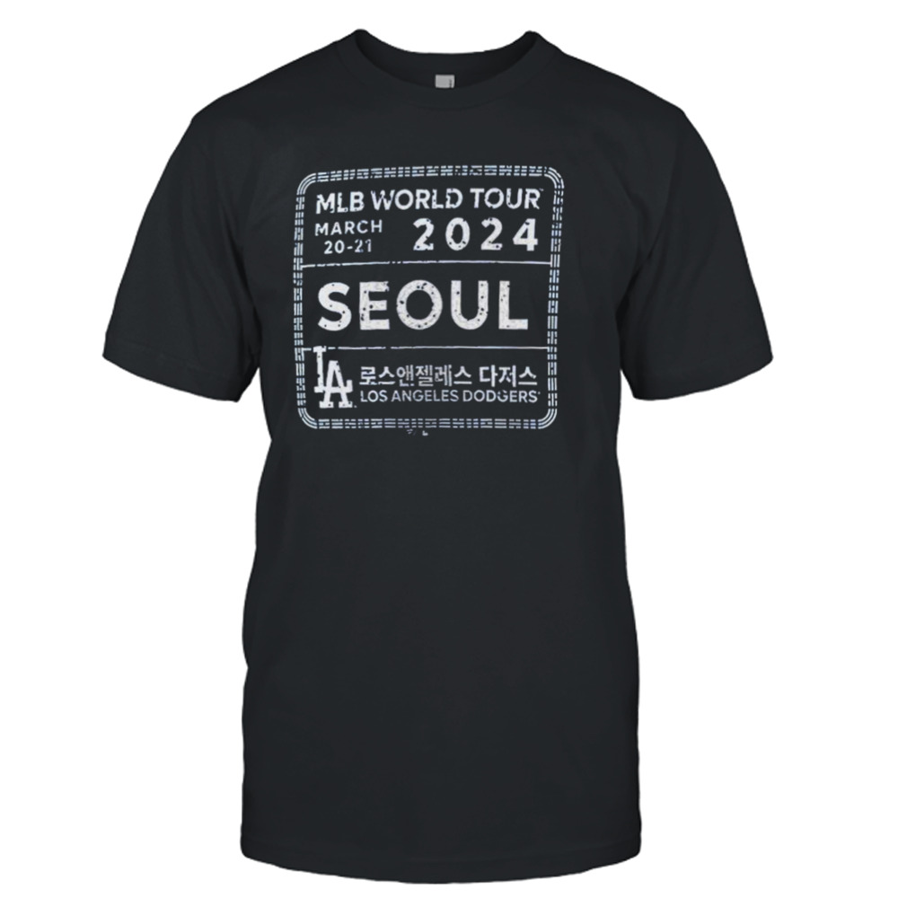 Los Angeles Dodgers 2024 MLB World Tour Seoul Series Stam shirt