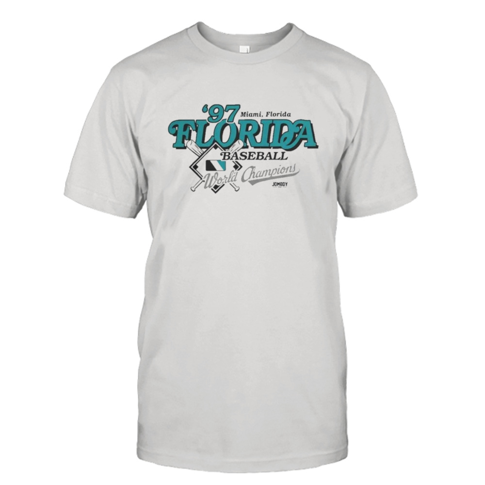 Miami Marlins Baseball ’97 World Champions Miami, Florida T-Shirt