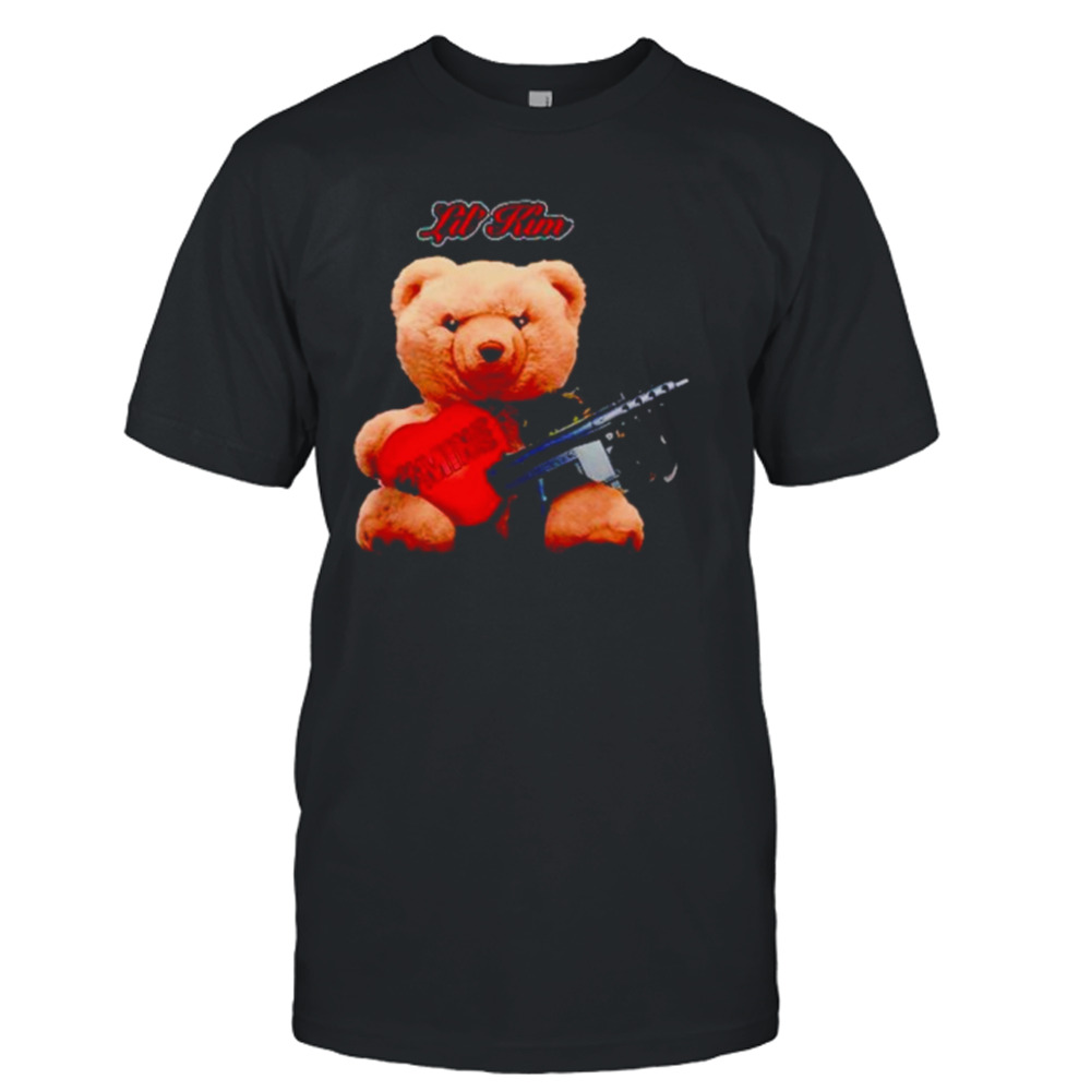 Mine teddy with gun shirt