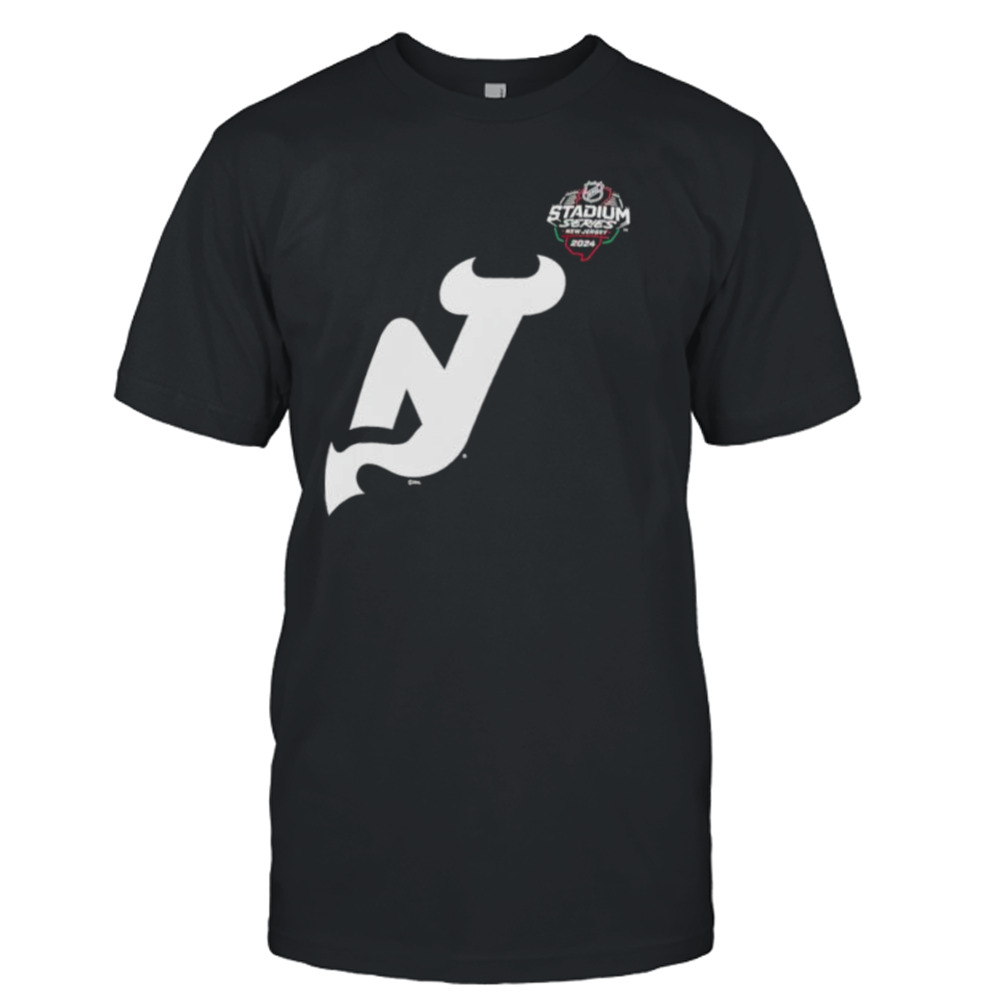 New Jersey Devils 2024 NHL Stadium Series Black Shirt