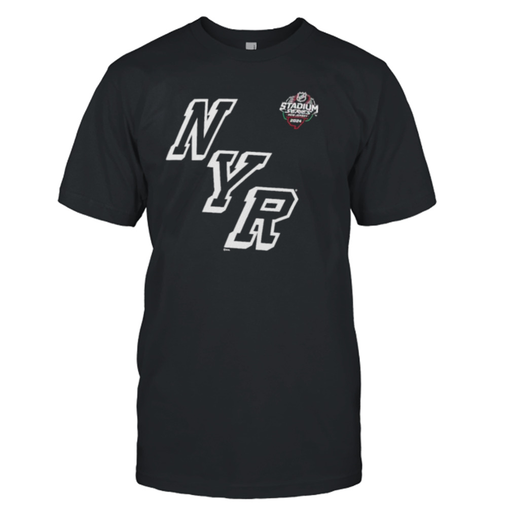 New York Rangers 2024 NHL Stadium Series Black Shirt