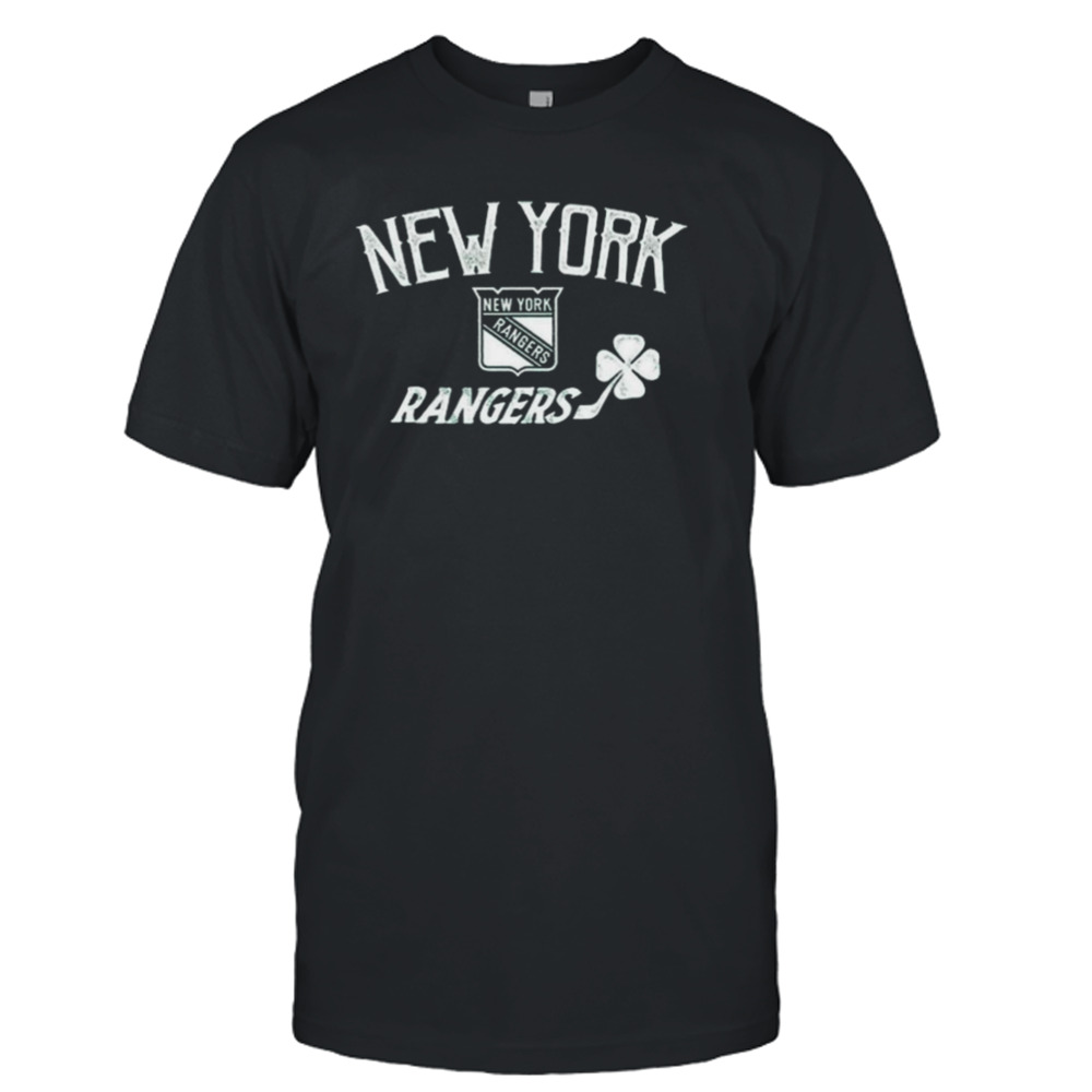 New York Rangers Levelwear St. Patrick’s Day Richmond Clover T Shirt