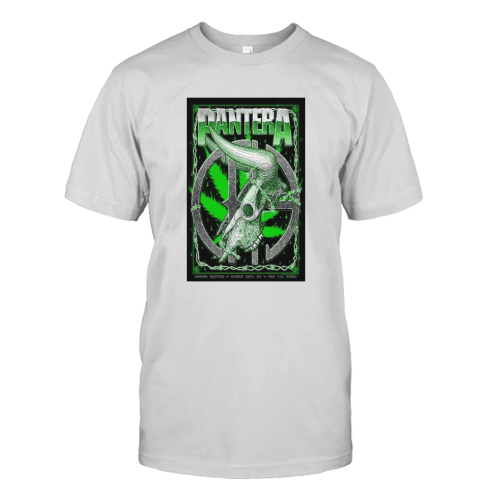 Pantera in Green Bay 02-18-2024 poster shirt