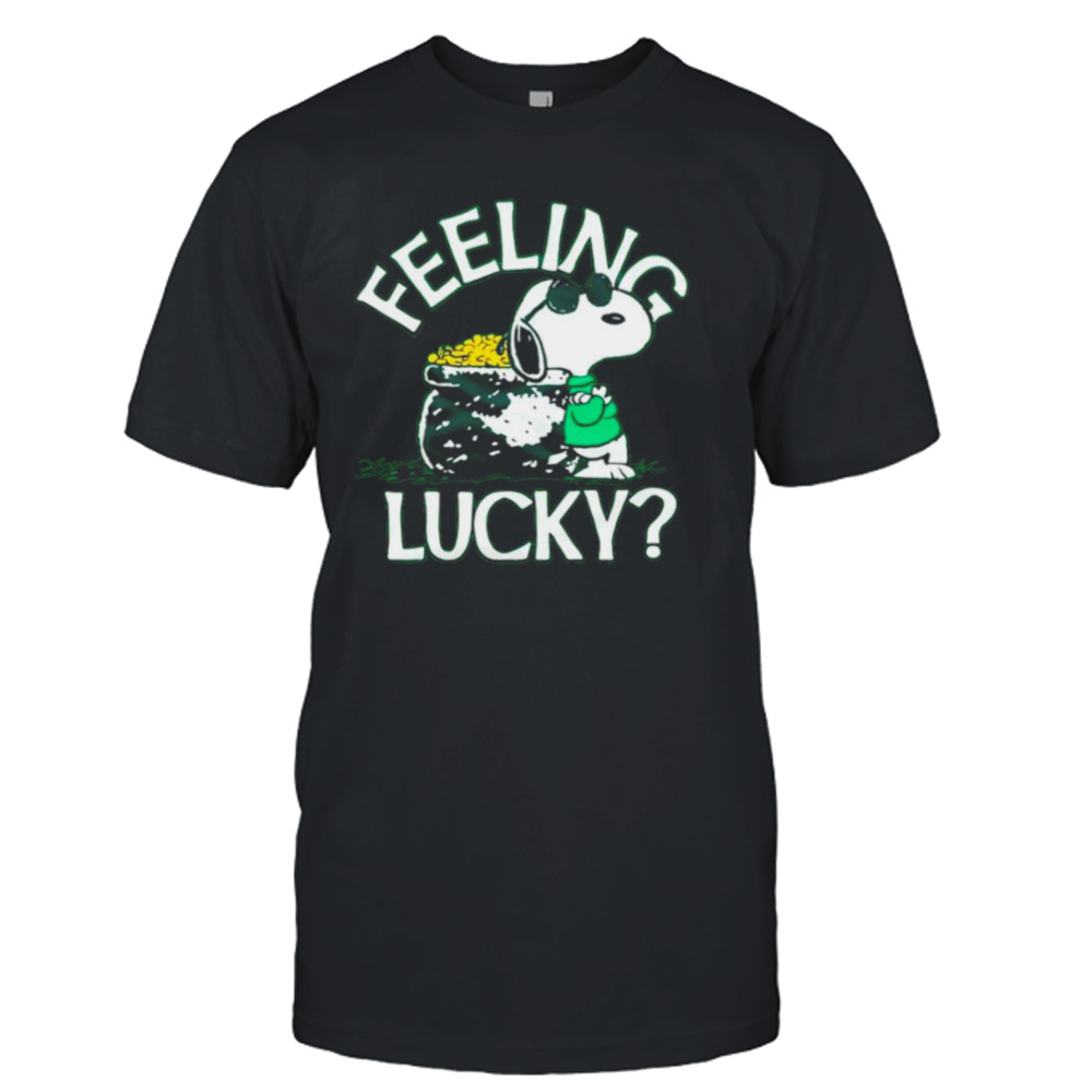 Peanuts Snoopy Feeling Lucky shirt