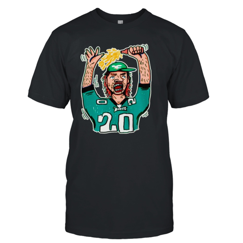 Philadelphia Eagles Fan drunk art shirt