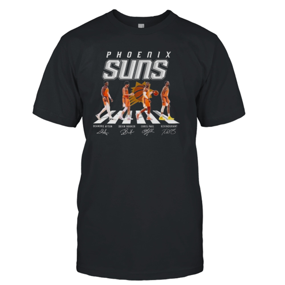 Phoenix Suns 2024 Abbey Road Signatures Shirt