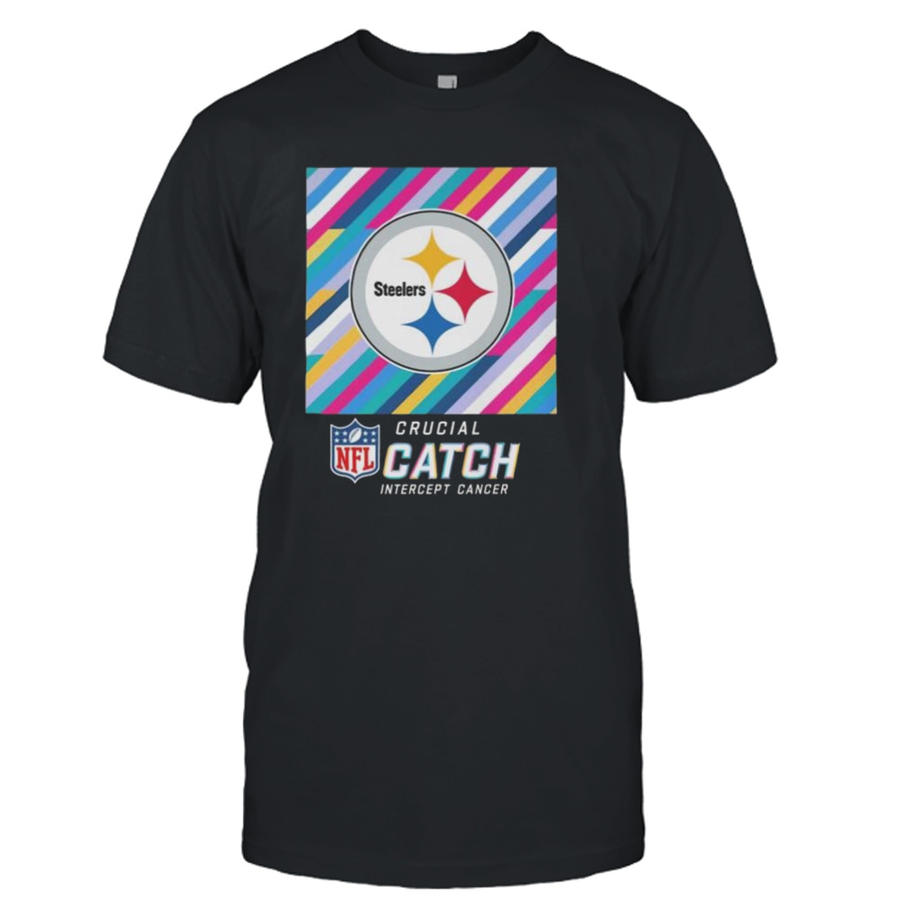 Pittsburgh Steelers NFL Crucial Catch Intercept Cancer Shirt