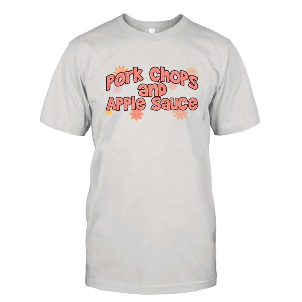 Pork chops and apple sauce shirt