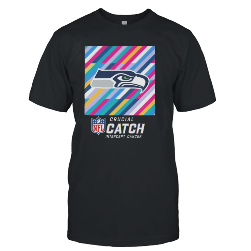 Seattle Seahawks NFL Crucial Catch Intercept Cancer Shirt