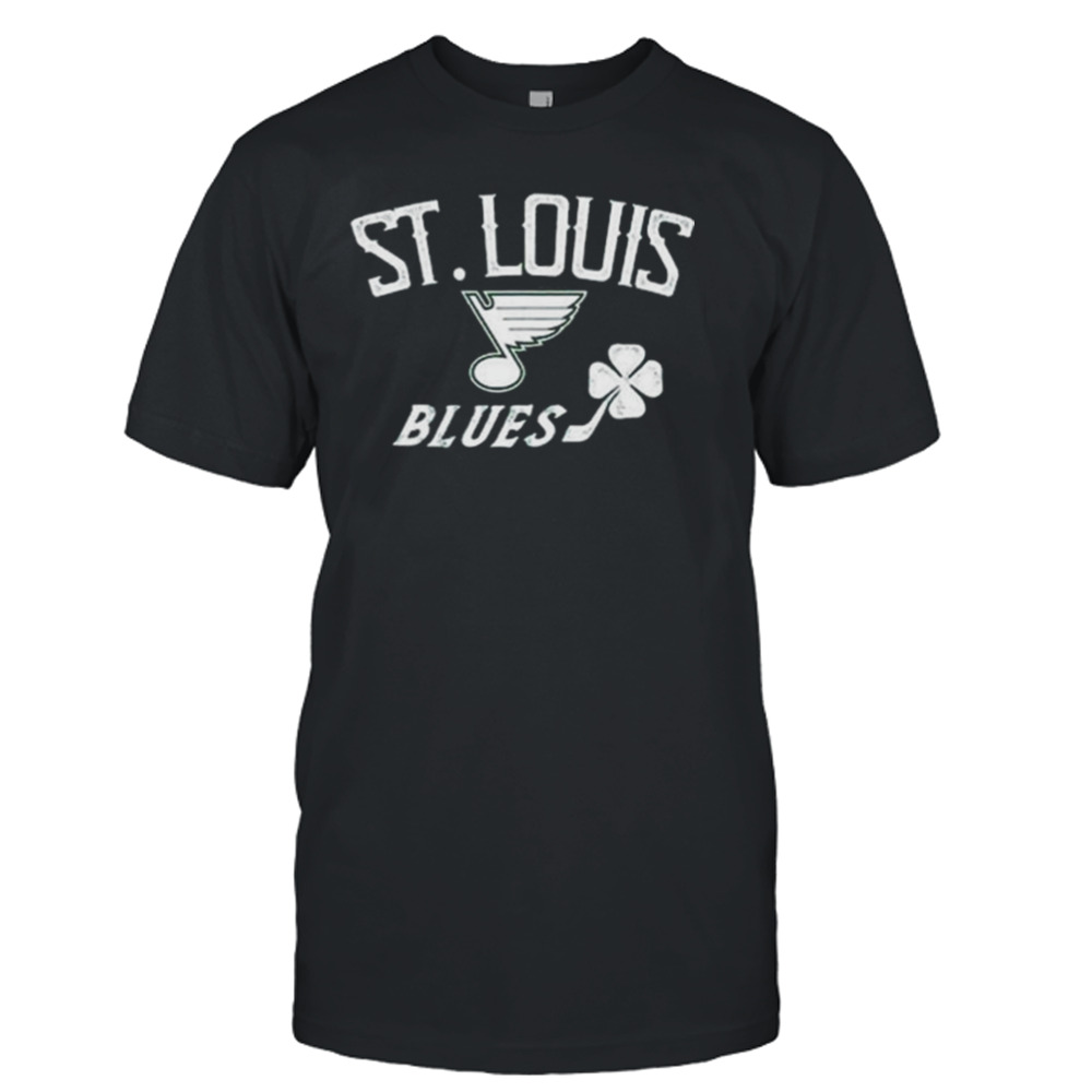 St. Louis Blues Levelwear Youth St. Patrick’s Day Little Richmond Clover T Shirt