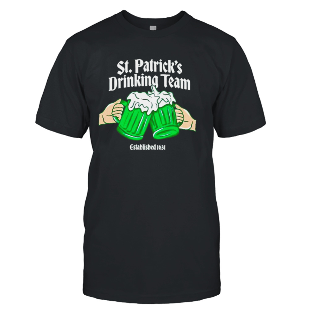 St. Patrick’s drinking team established 1631 shirt