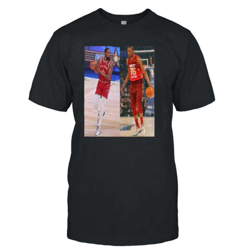 The First All-star Game Of Kevin Durant And Now Nba All-star 2024 Indianapolis T-shirt