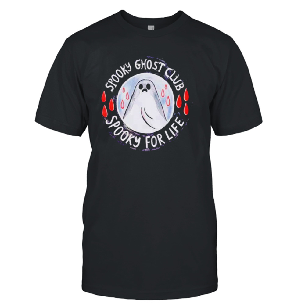 The sad ghost club spooky for life shirt