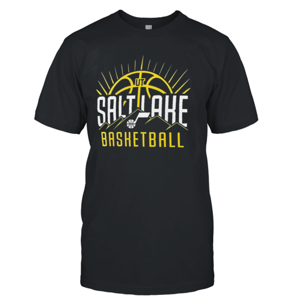 Utah Jazz Salt Lake Basketball Half Court Offense T-shirt