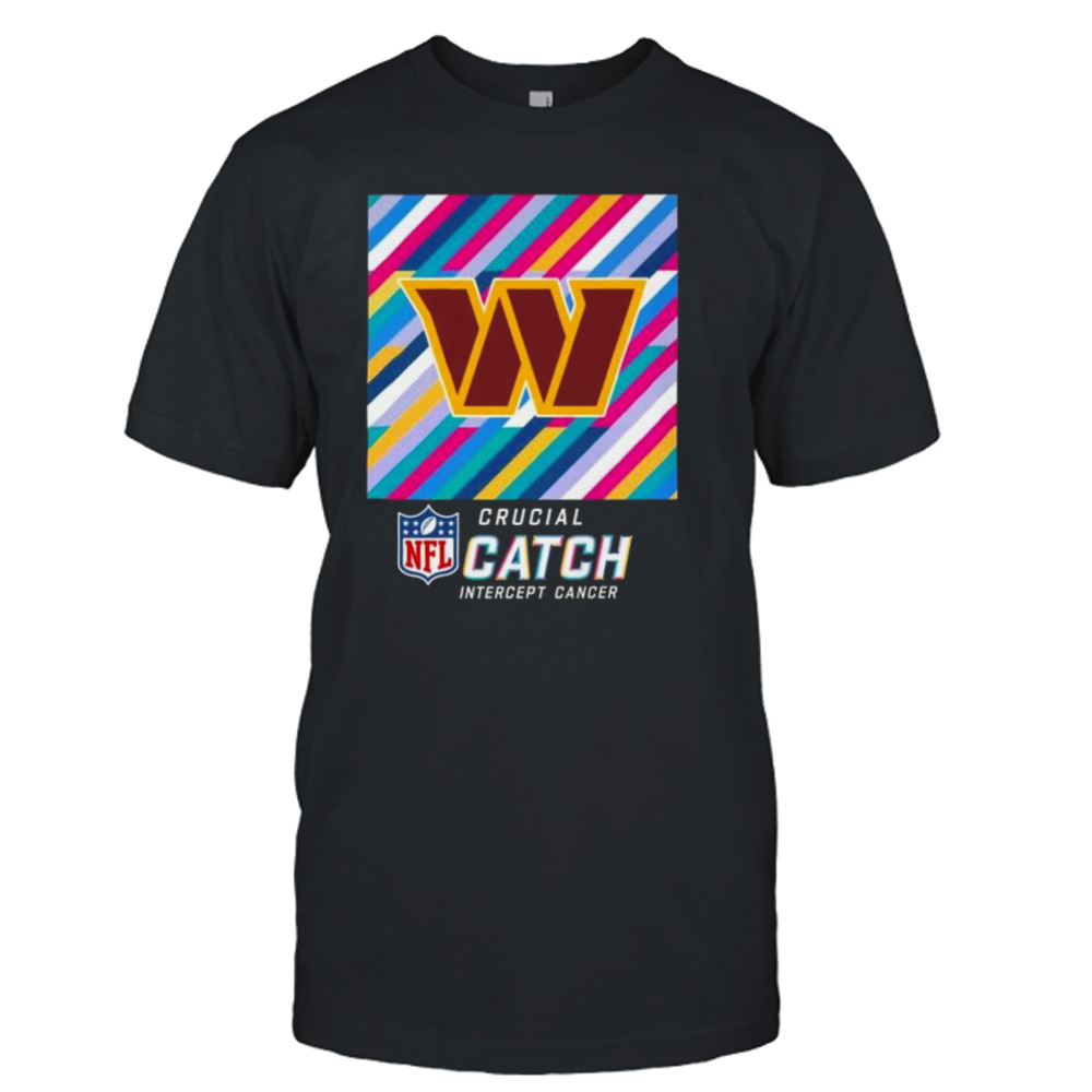 Washington Commanders NFL Crucial Catch Intercept Cancer Shirt