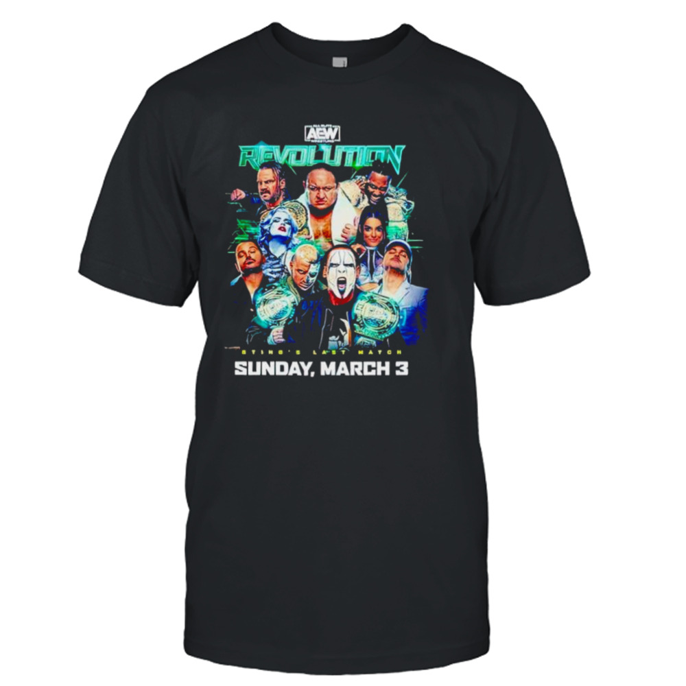 Aew Revolution 2024 Poster Shirt