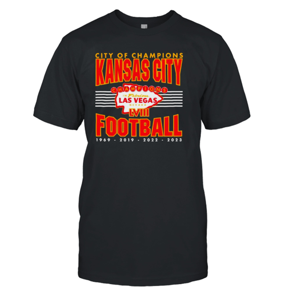 City Of Champions Kansas City Football Super Bowl LVIII shirt