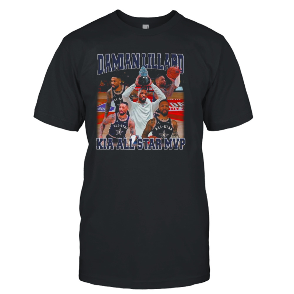 Damian Lillard Kia All Star MVP bootleg vintage shirt