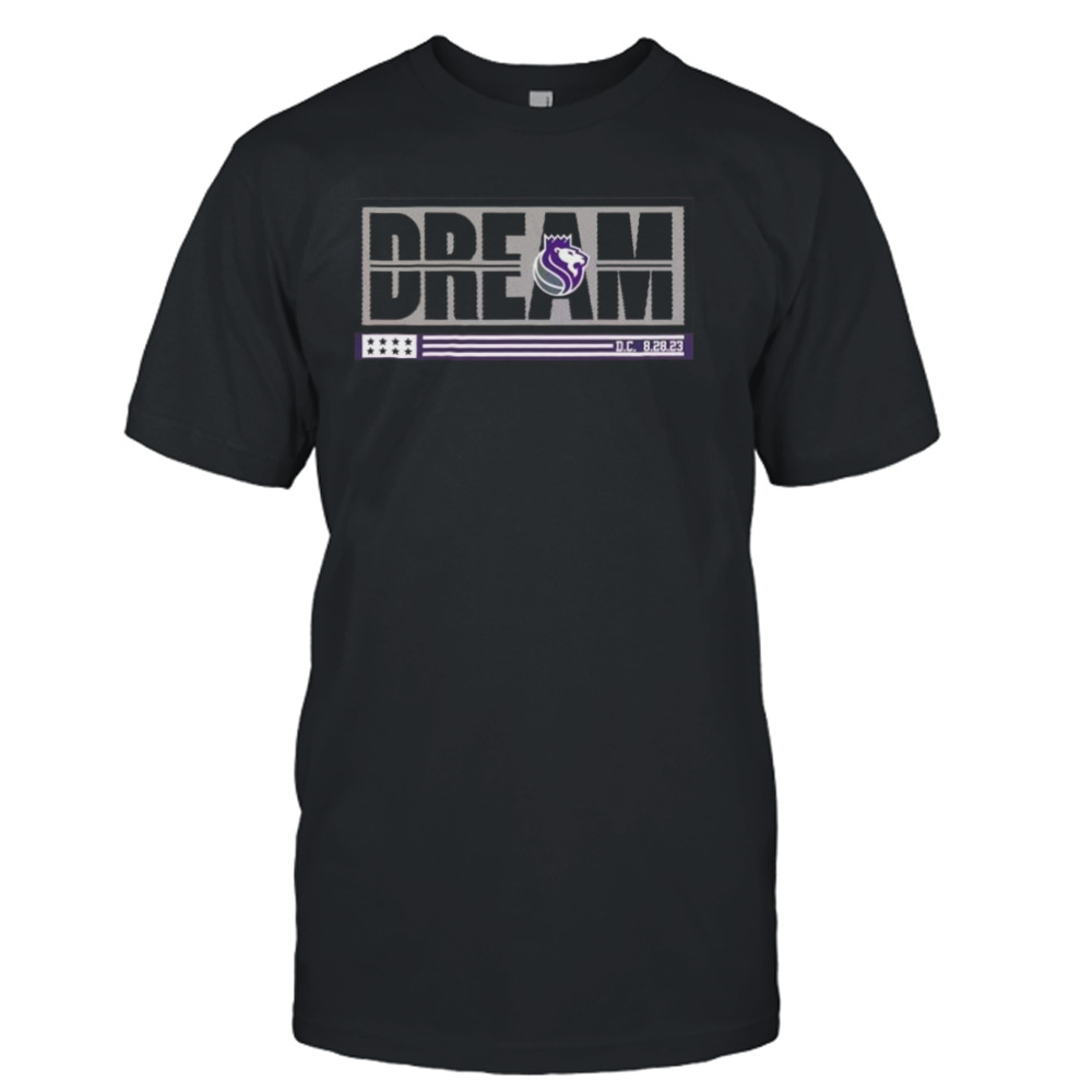 Fisll X Black History Collection Purple Sacramento Kings T-shirt