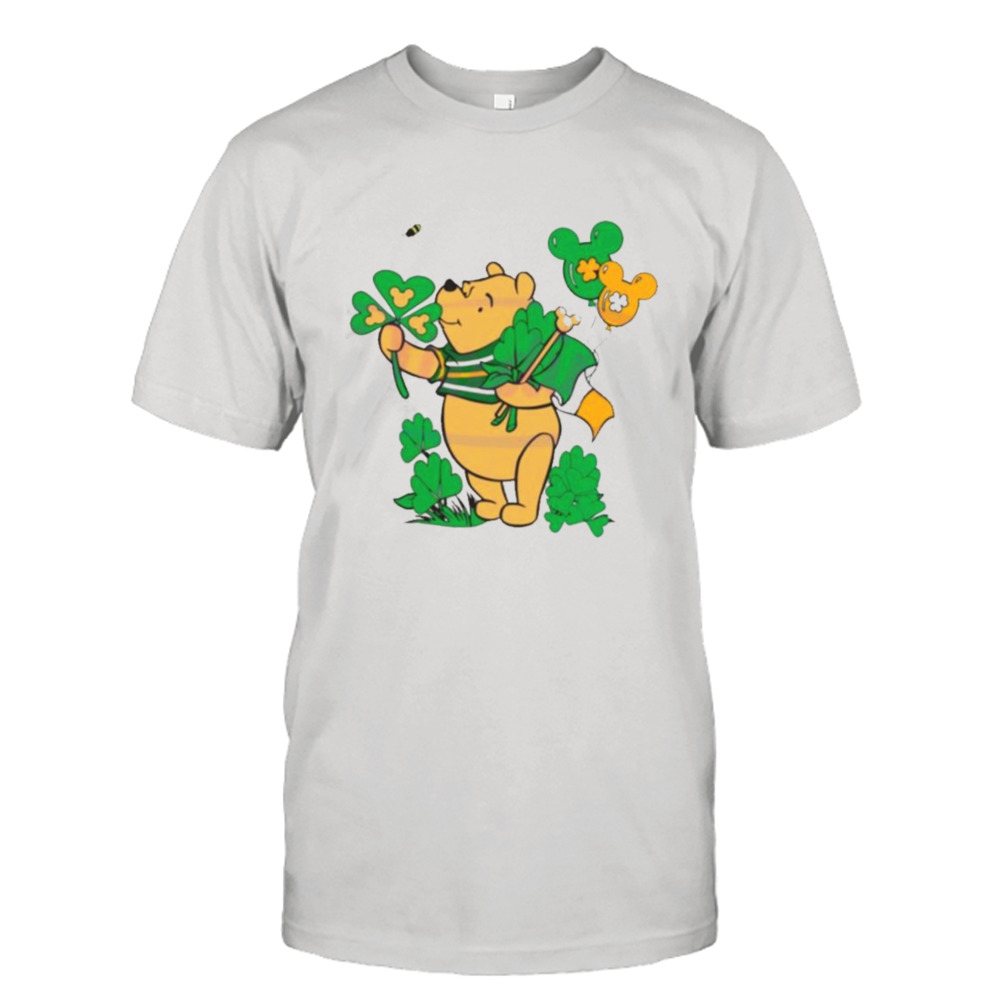 Happy St Patricks Day Winnie The Pooh T-shirt