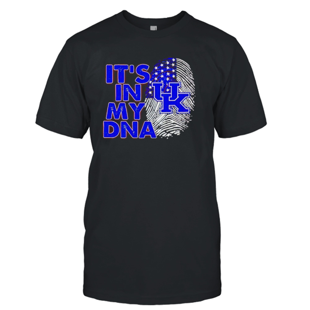 Kentucky Wildcats It’s In My DNA Fingerprint shirt