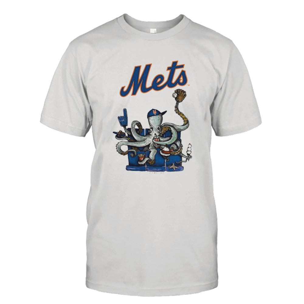 New York Mets Octopus 2024 T-shirt